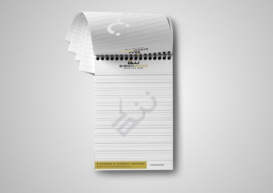 Stationery Notepad Design