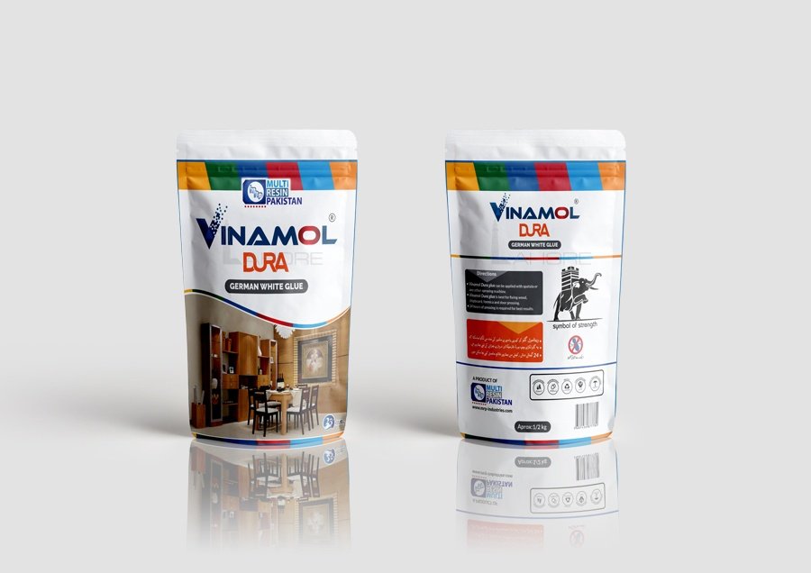 Vinamol Dura Glue Packaging Design