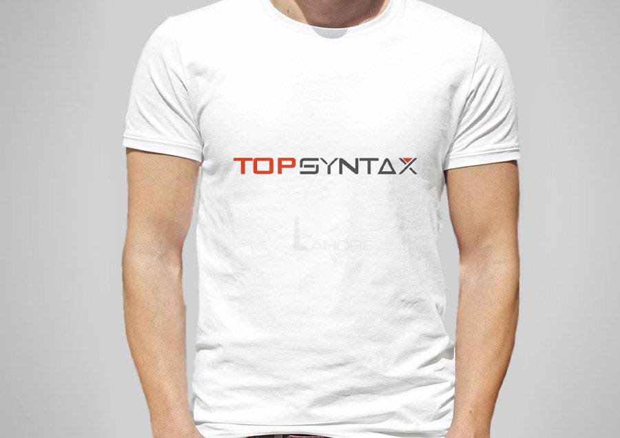 Artificial Intelligence Company T-shirt Design for Advertising
