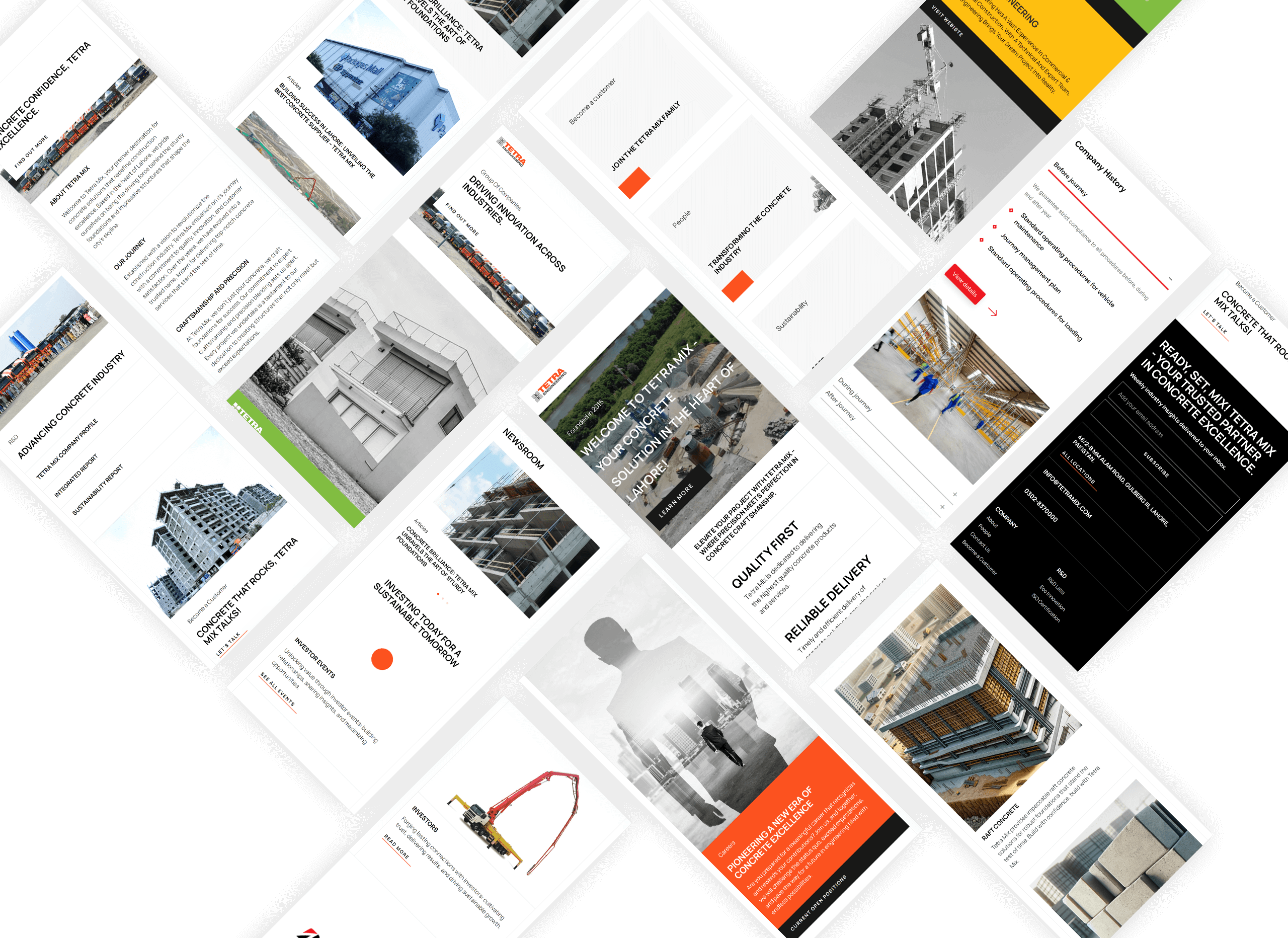 Construction Website Design