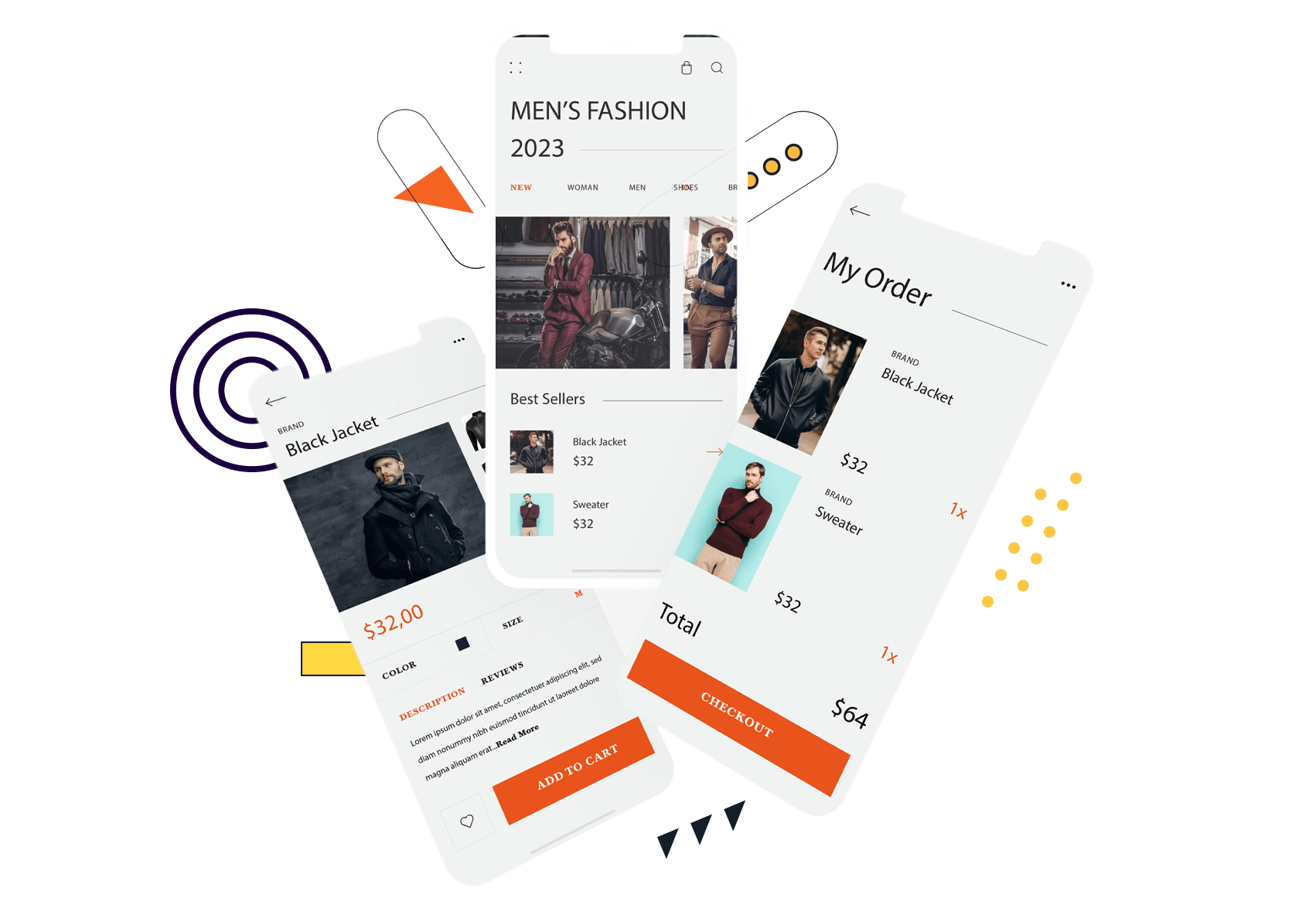 Sleek and mobile-friendly design for a fashion store.