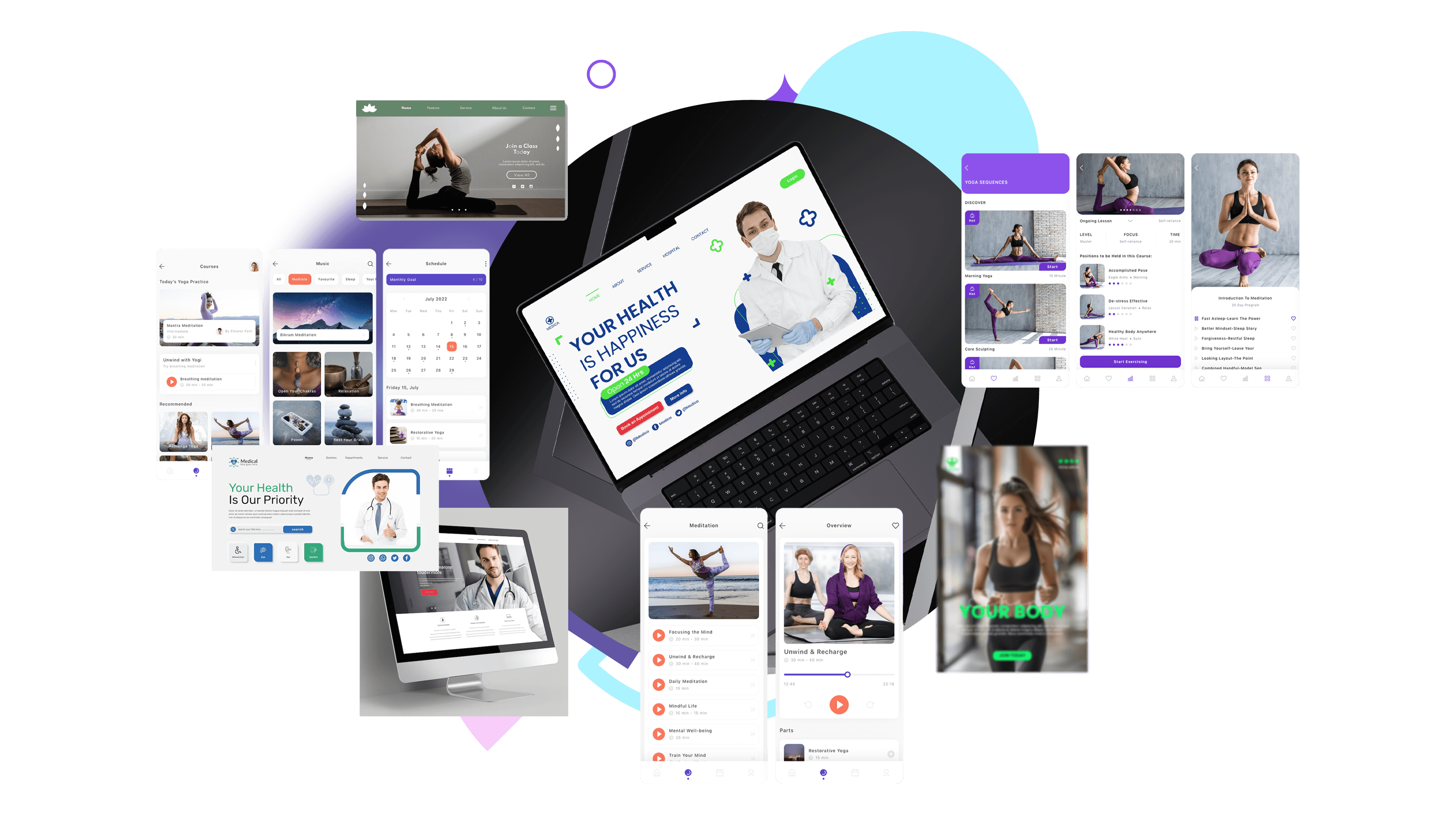 Healthcare Website Designs.