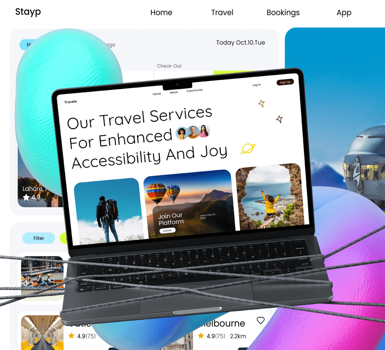 Travel Website Design